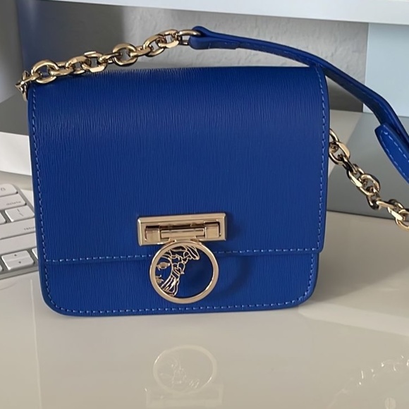 NEW VERSACE mini crossbody shoulder bag - Picture 1 of 8